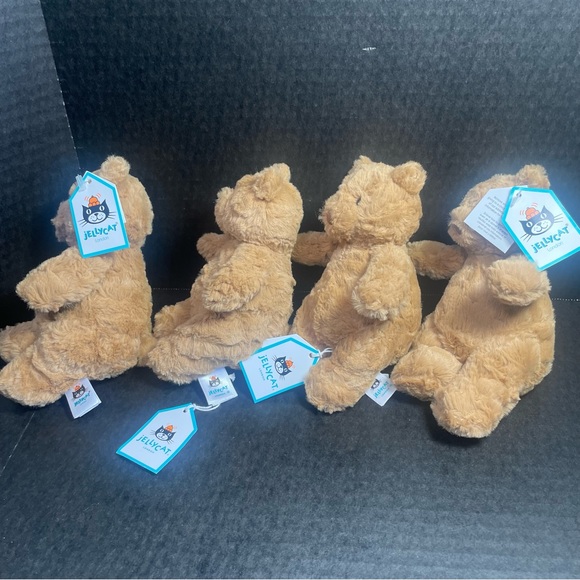 ONE BNWT JELLYCAT TINY BARTHOLOMEW BEAR - Picture 5 of 14